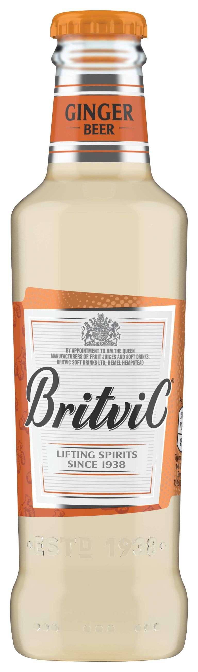 BRITVIC GINGER BEER 200X24